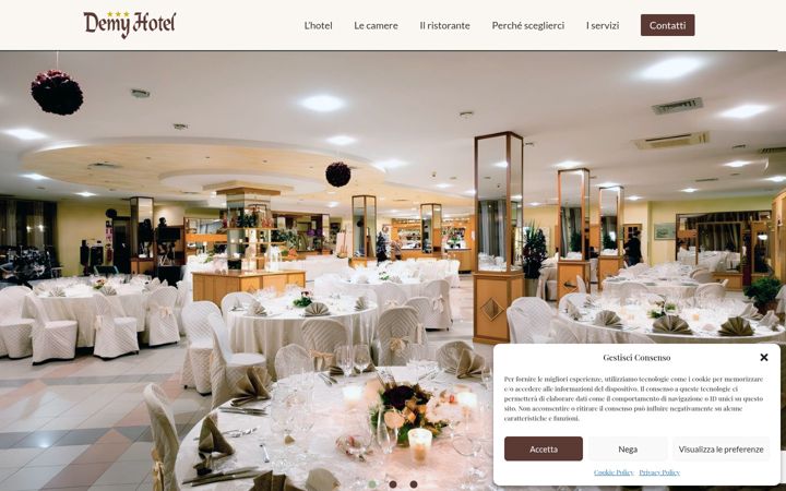 Screenshot of demyhotel.it