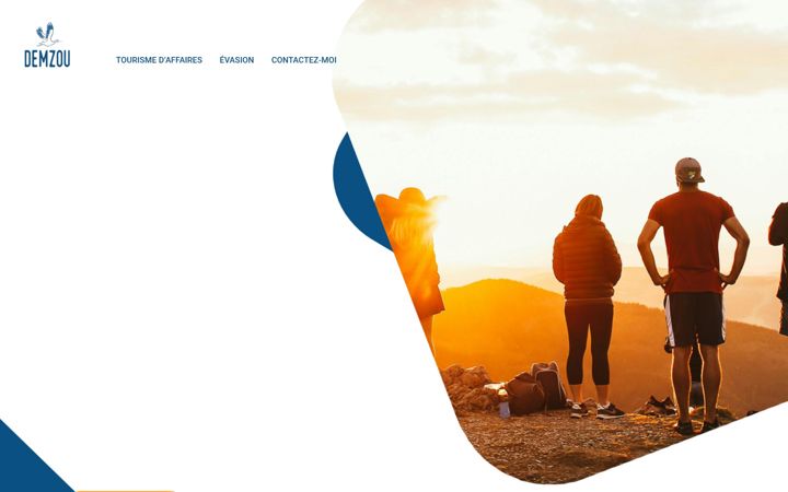 Screenshot of demzou.fr