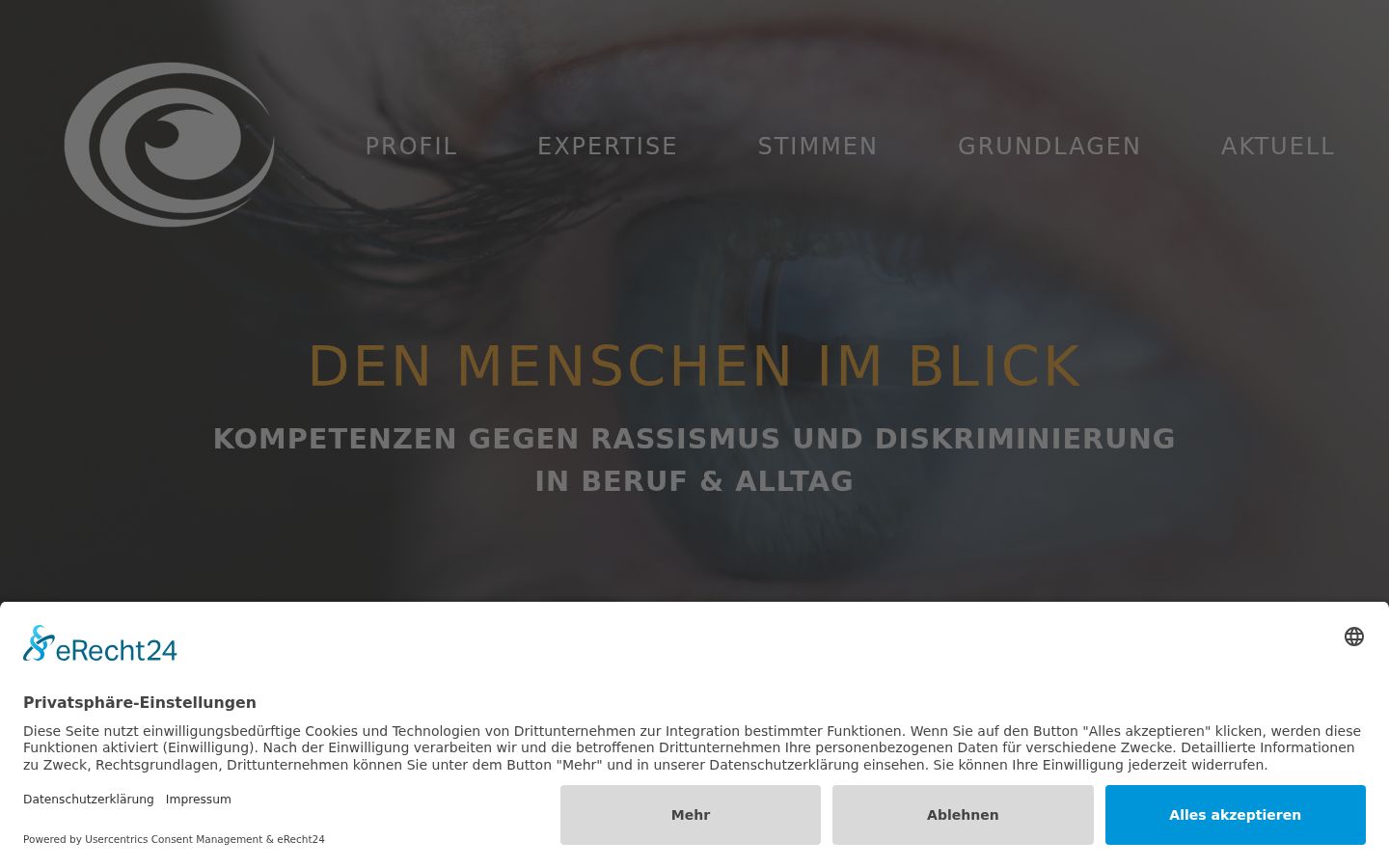 Sutikimo reklamjuostės, rodytos prieš bet kokią sąveiką, ekrano kopija