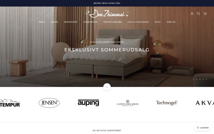Screenshot of den7himmel.dk
