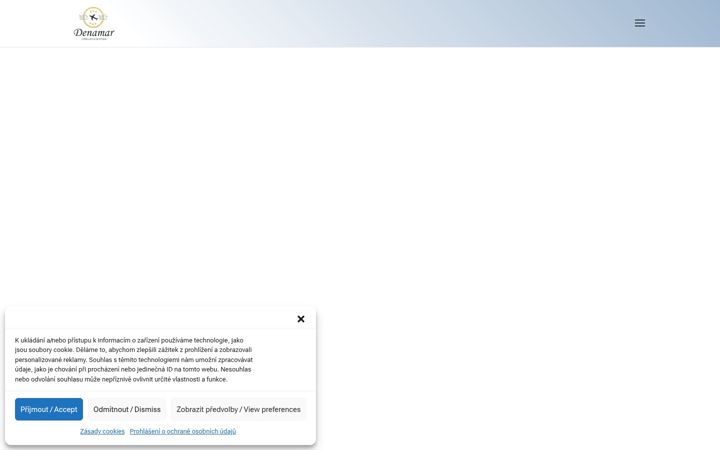Screenshot stránky denamar.cz