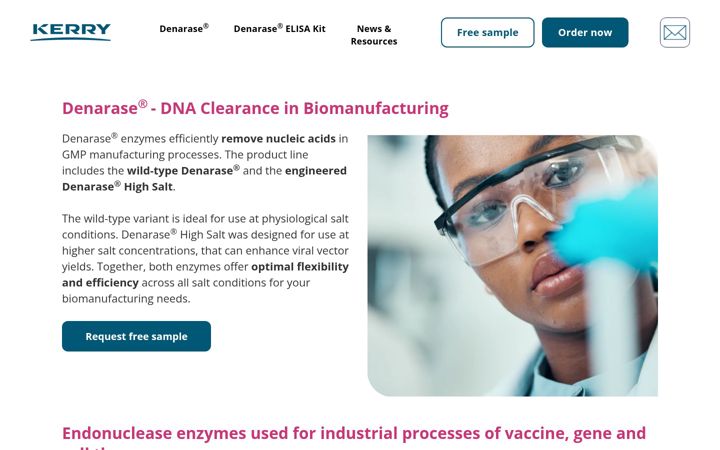 Screenshot of denarase.com
