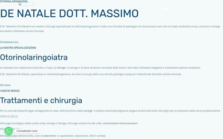 Screenshot von denatalemassimo.it