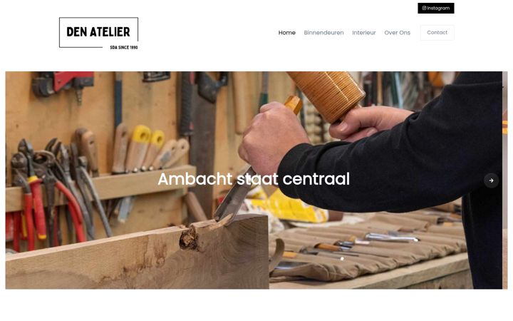 Screenshot of denatelier.com