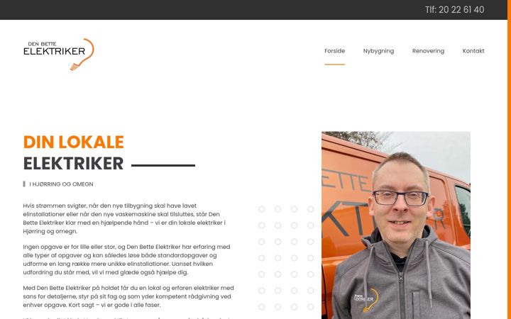 Screenshot of denbetteelektriker.dk