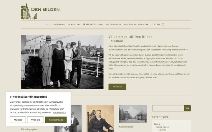Screenshot of denbilden.se