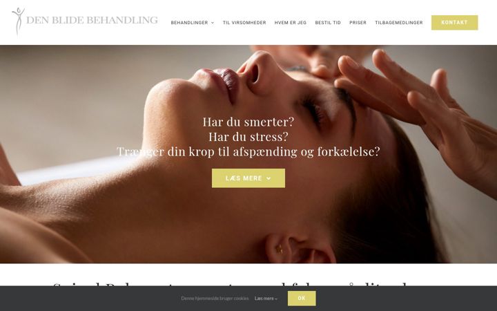 Screenshot of denblidebehandling.dk