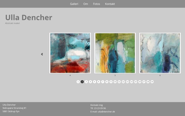 Screenshot of dencher.dk