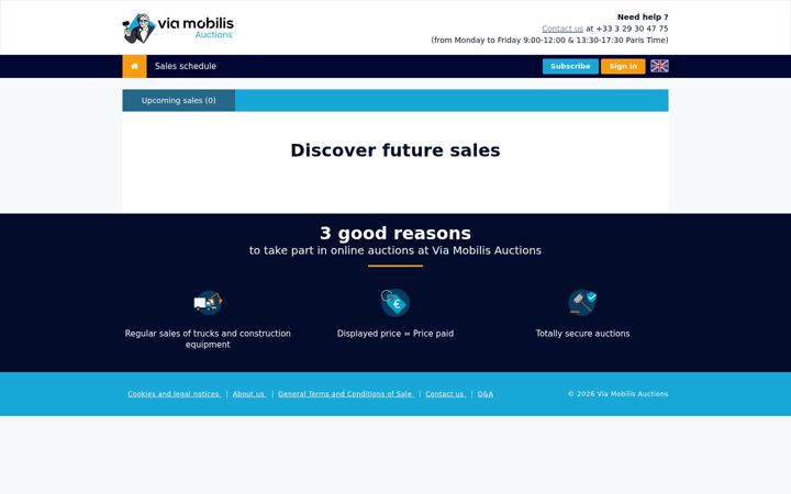 Screenshot of denco-auction.com