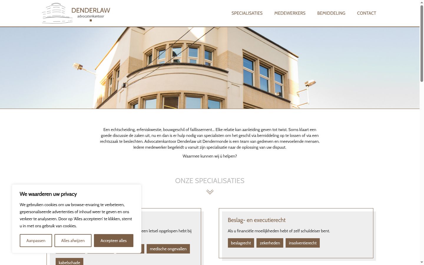 Screenshot tal-banner tal-kunsens muri qabel kwalunkwe interazzjoni