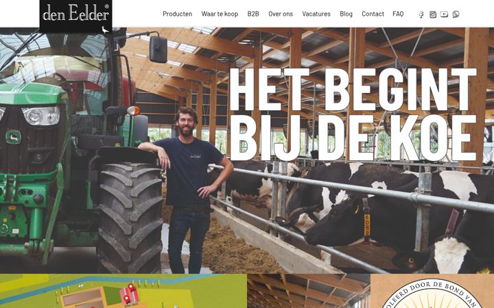 Screenshot of deneelder.nl