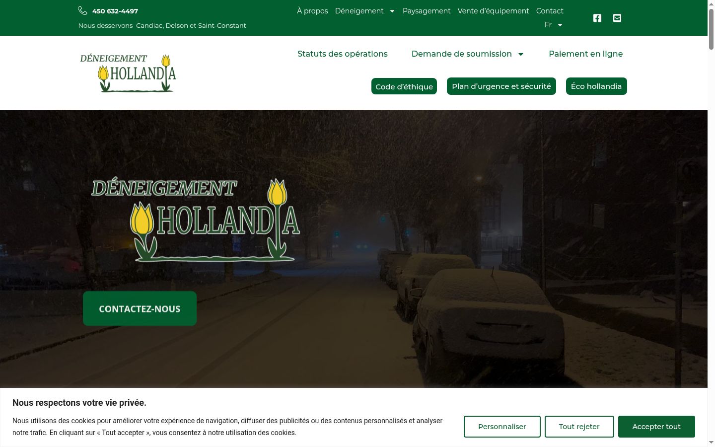 Sutikimo reklamjuostės, rodytos prieš bet kokią sąveiką, ekrano kopija