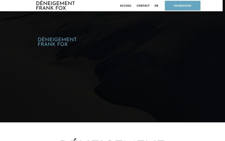 Screenshot of deneigementfrankfox.com