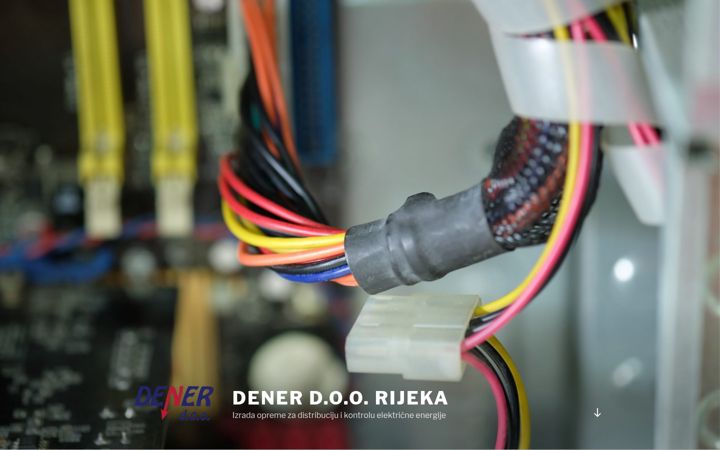Snímek obrazovky dener.hr