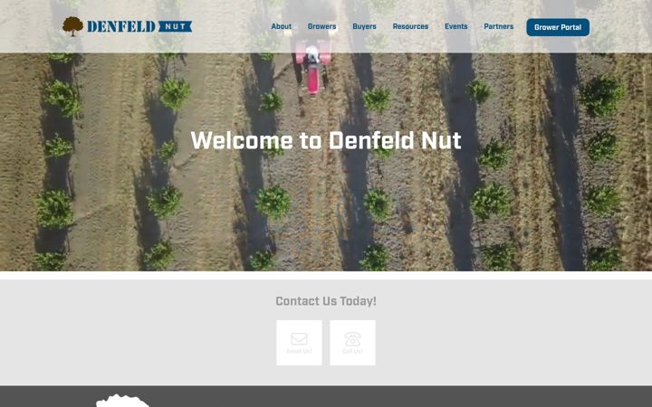 Screenshot of denfeldnut.com