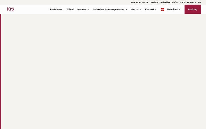 Screenshot of dengamlekro.dk