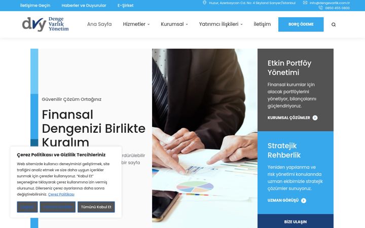 Zrzut ekranu dengevarlik.com.tr