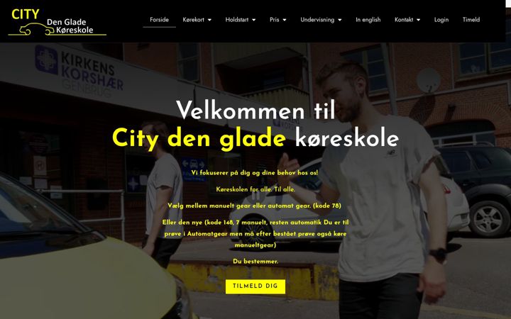 Screenshot of denglade.dk