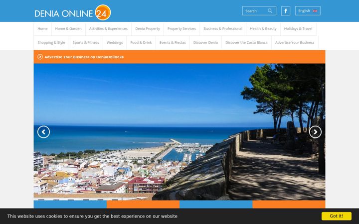 Screenshot of deniaonline24.com
