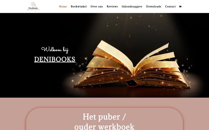Screenshot ta' denibooks.nl