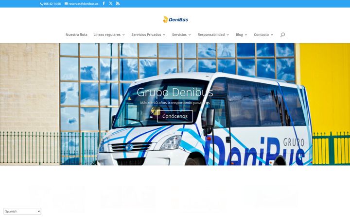 Zrzut ekranu denibus.es