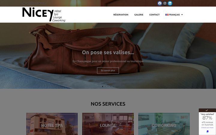 Screenshot of denicey.com