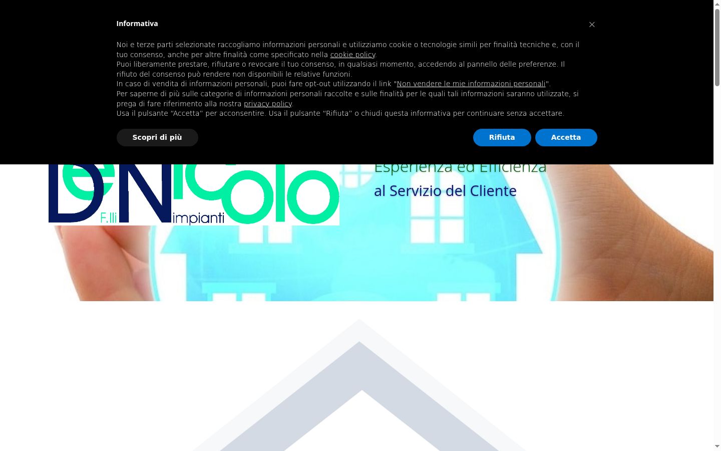 Screenshot tal-banner tal-kunsens muri qabel kwalunkwe interazzjoni