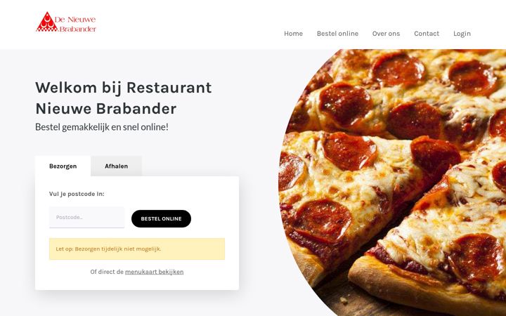 Screenshot ta' denieuwebrabander.nl
