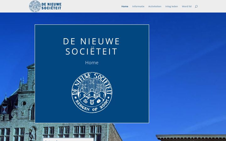 Screenshot του denieuwesocieteit.nl