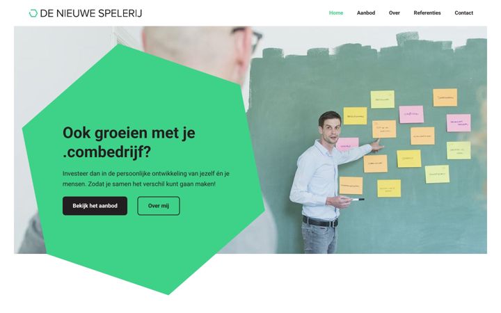 Screenshot του denieuwespelerij.nl