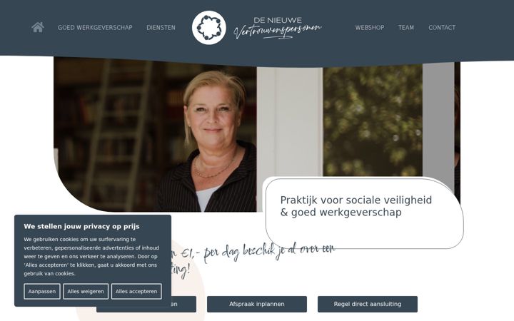 Screenshot του denieuwevertrouwenspersonen.nl