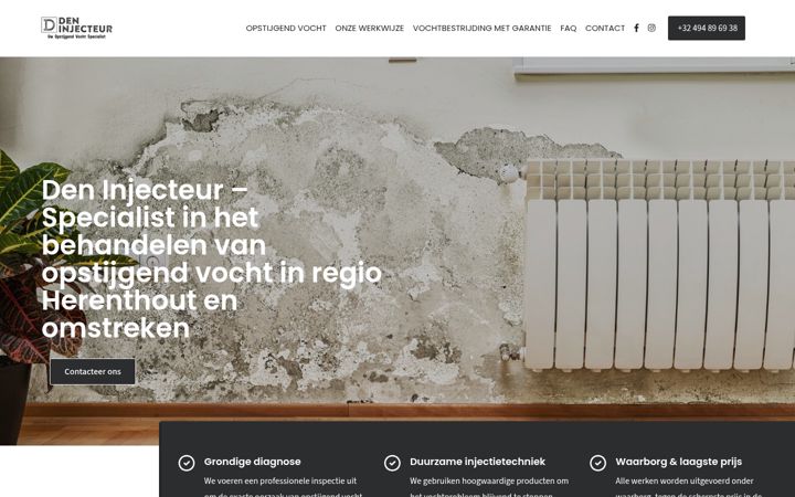 Screenshot of deninjecteur.com
