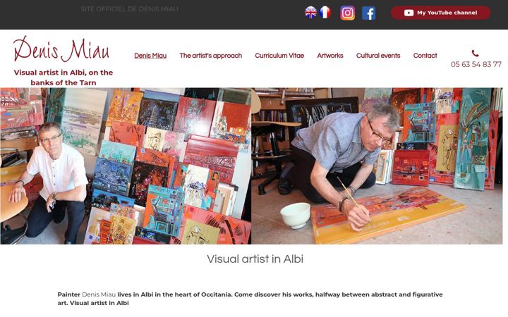 Screenshot of denis-miau.eu
