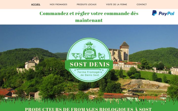 Screenshot of denis-sost.fr