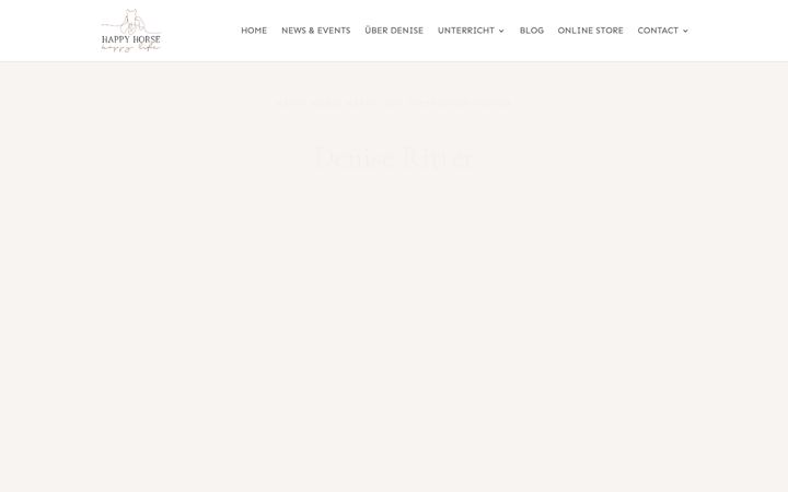 Screenshot of denise-ritter.com