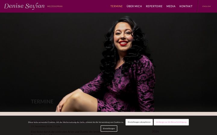Screenshot of denise-seyhan.com