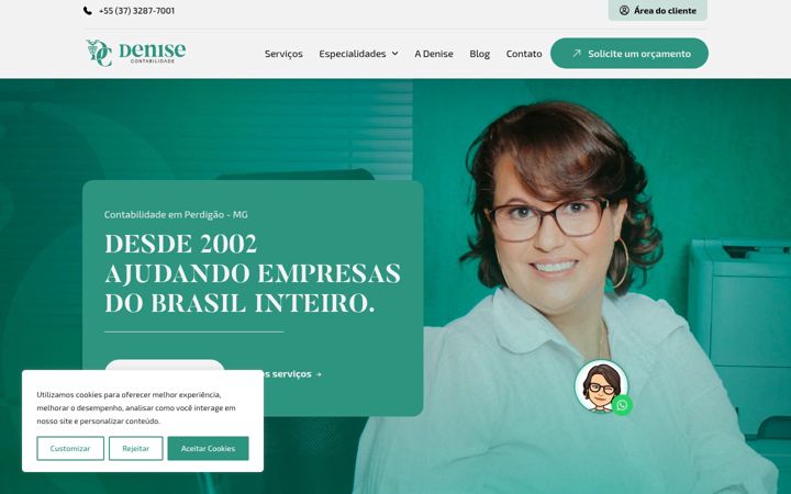 Képernyőkép: denisecontabilidade.com.br
