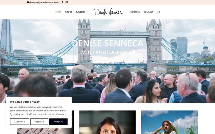 Screenshot of denisesenneca.com