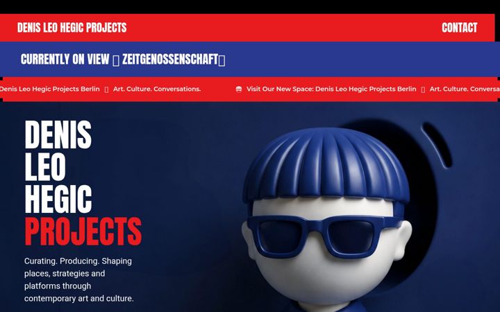 Screenshot of denisleohegic.com