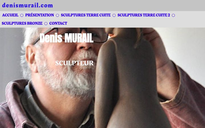 Screenshot of denismurail.com