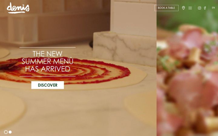 Screenshot of denispizza.it