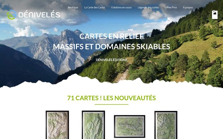 Ekraanipilt saidist deniveles.fr