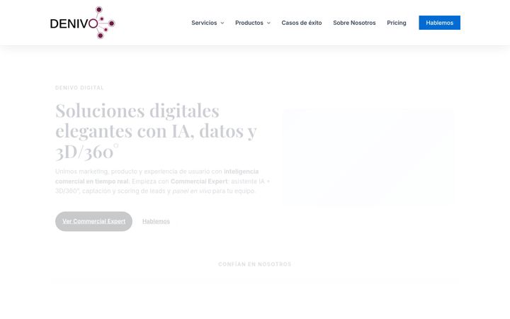 Screenshot of denivodigital.com