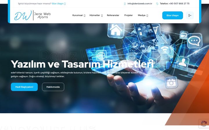 Screenshot of deniz-web.com