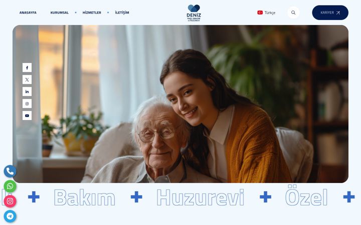 Screenshot of denizhuzurevi.com