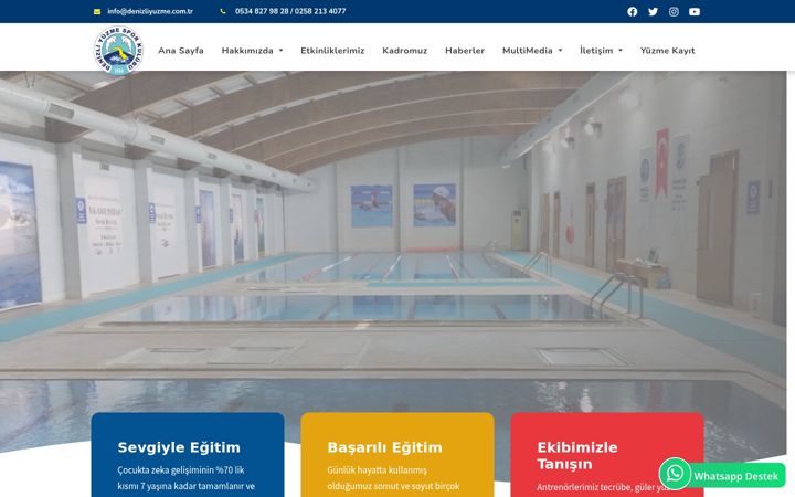 Zrzut ekranu denizliyuzme.com.tr