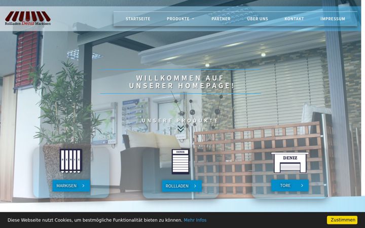Screenshot of denizrolladen.de