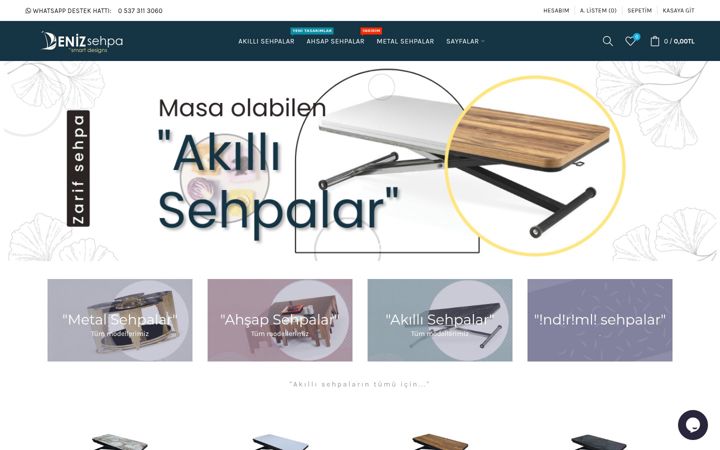 Zrzut ekranu denizsehpa.com.tr