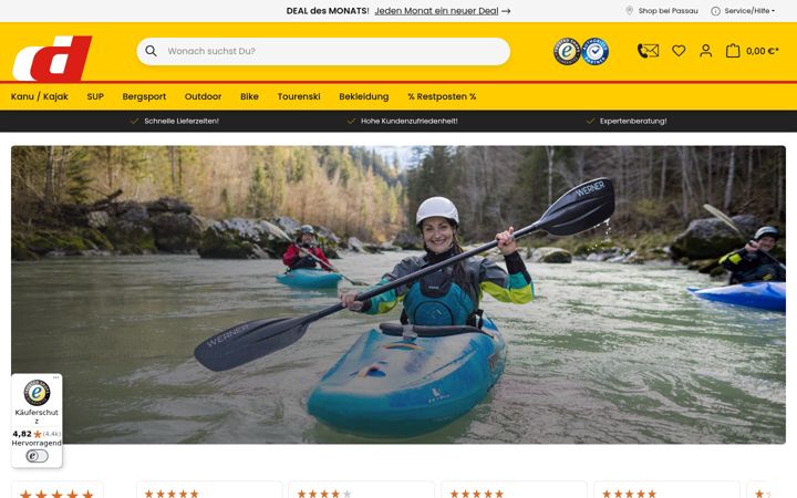 Screenshot of denk-outdoor.de