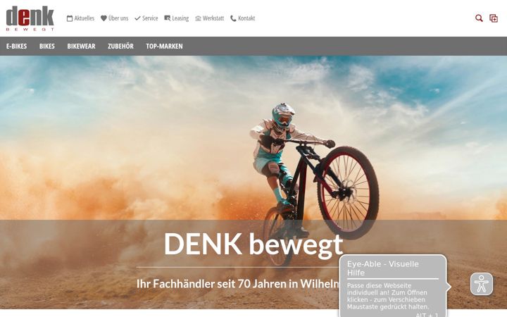 Screenshot of denkbewegt.at